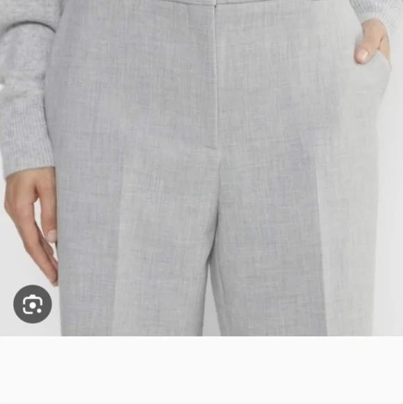 Babaton Light Gray Women's Trousers - Picture 3 of 8